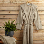 Μπουρνούζι Αιγαίον Νua Cotton 320gsm SMALL / Linen